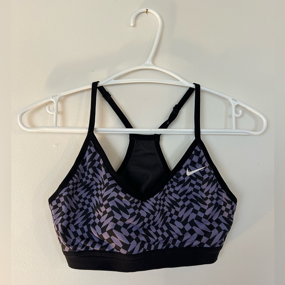 Purple Nike Sports Bra